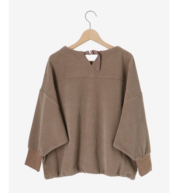 le.coeur blanc「カットコーデュロイプルオーバー&スカートセット」|その他|