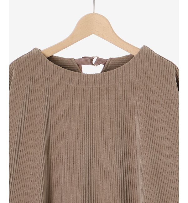 le.coeur blanc「カットコーデュロイプルオーバー&スカートセット」|その他|