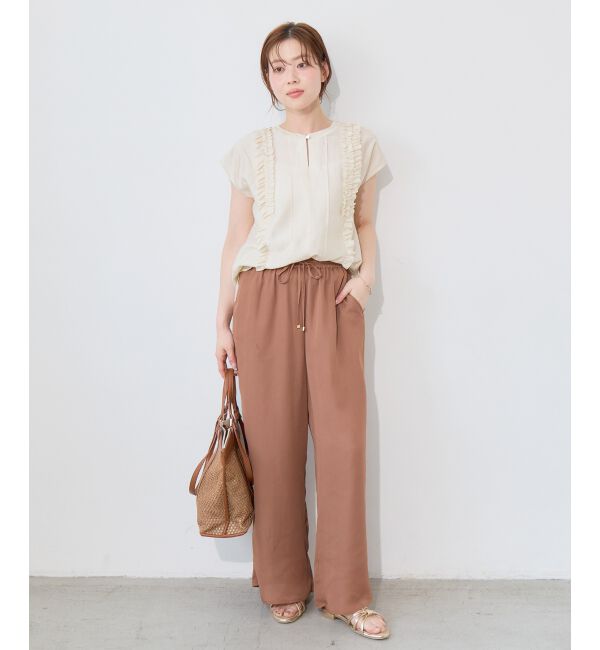  「ジョーゼットブラウス&times;パンツセット」|その他|