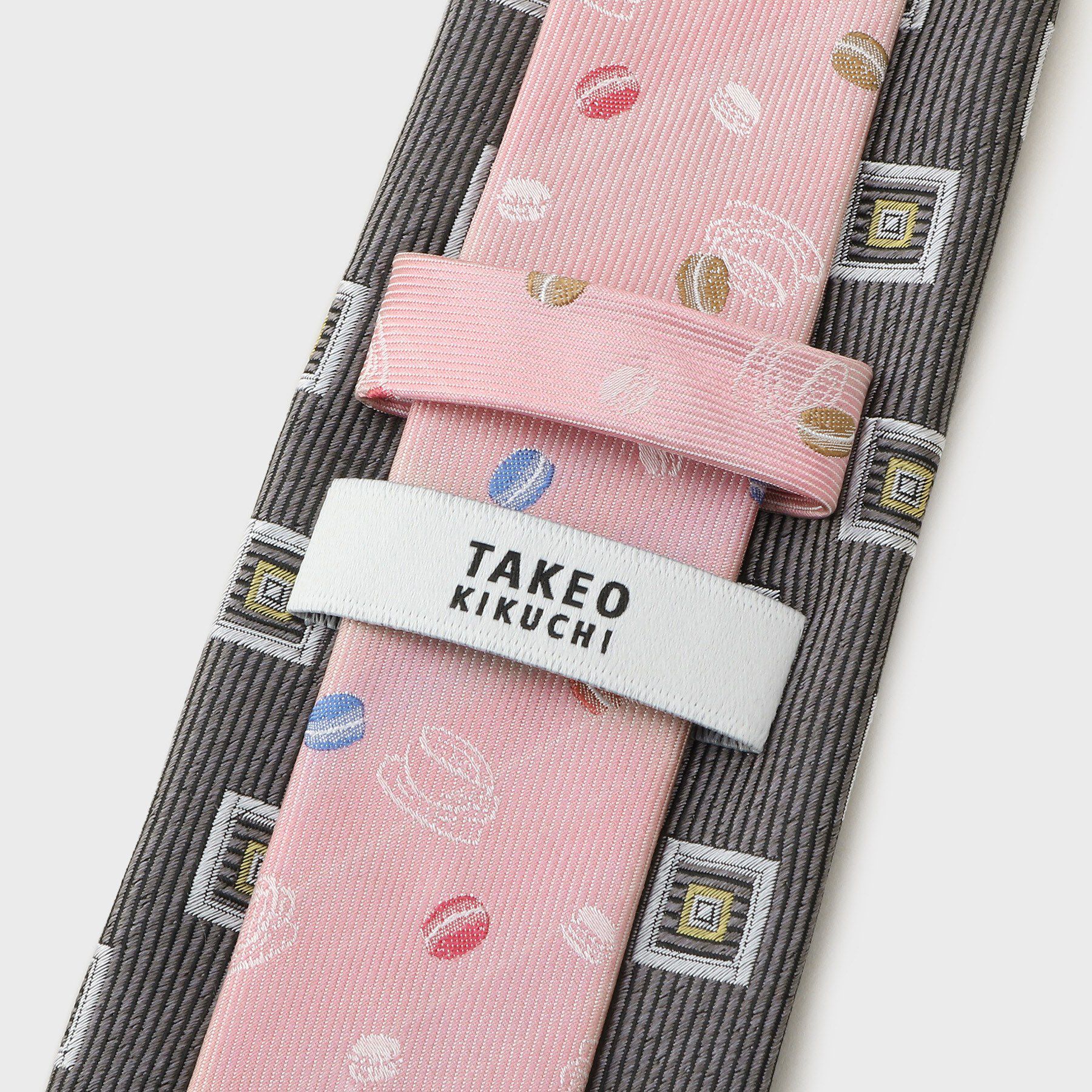 TAKEO KIKUCHI「【BOXセット】スマホスタンド機能付きパスケースとネクタイ」|ネクタイ・蝶ネクタイ|