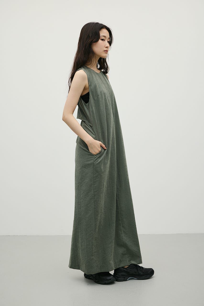 STYLEMIXER「マットサテンバックオープンワンピース」|ワンピース|