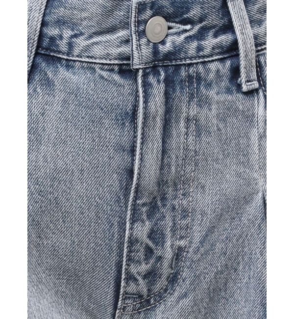 ELENDEEK「PANEL TUCK DENIM WIDE PT」|デニム|