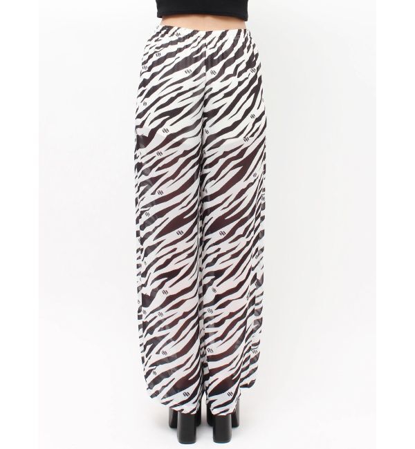 GYDA「GG ZEBRA SHEERワイドパンツ」|その他|