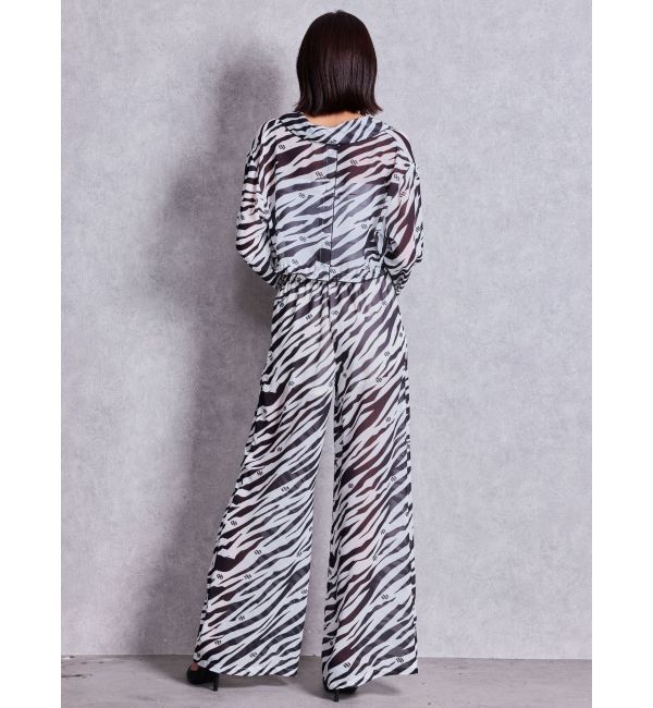 GYDA「GG ZEBRA SHEERワイドパンツ」|その他|