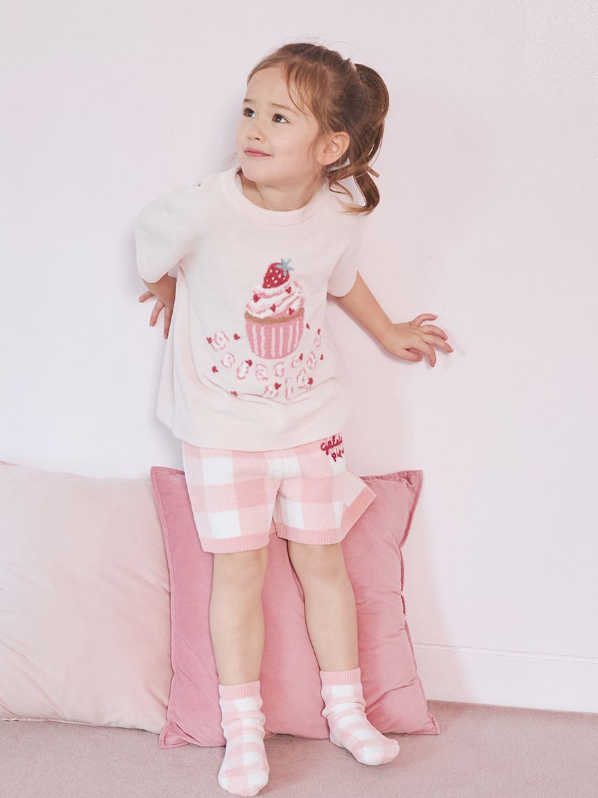 GELATO PIQUE KIDS & BABY「【KIDS】エアリーモコギンガムチェック柄ショートパンツ」|その他|