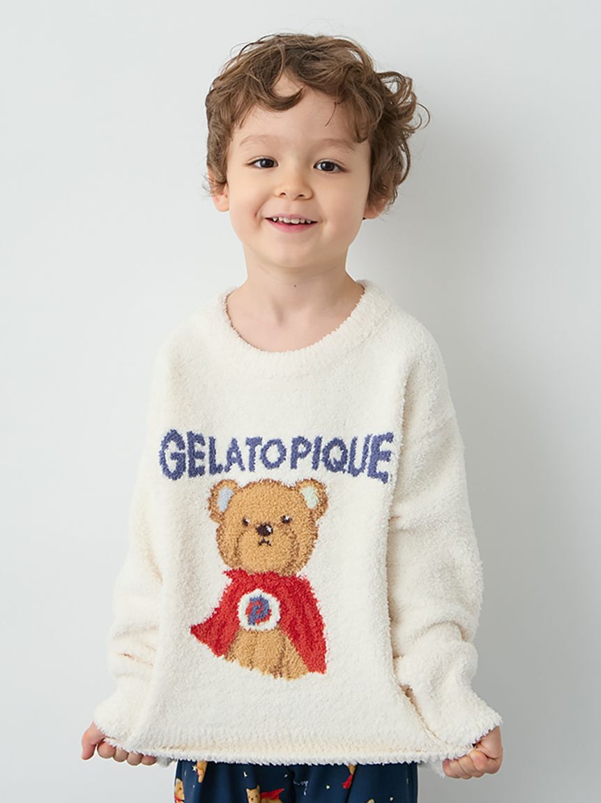 GELATO PIQUE KIDS & BABY「【KIDS】ベビモコヒーローベアジャガードプルオーバー」|プルオーバー|