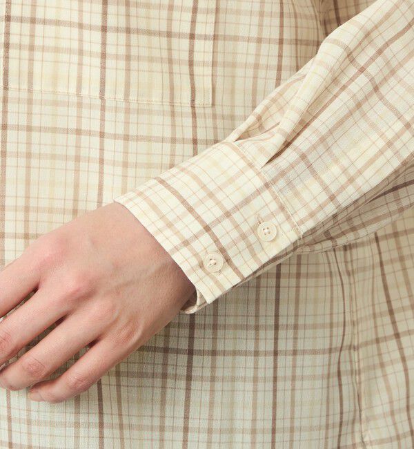 MACKINTOSH PHILOSOPHY「GREY LABEL ボイルチェックレギュラーカラーシャツ」|シャツ・ブラウス|