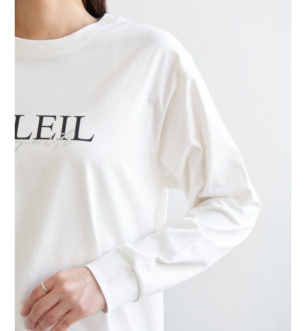 ikka「ロゴフォトプリントスウェットＴ」|Tシャツ・カットソー|