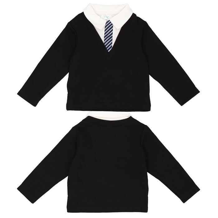 BACKYARD FAMILY「アエナック ベビー服 aenak 通販 フォーマル 男の子 パンツ セーター Vネックスーツ」|その他ベビーウェア|