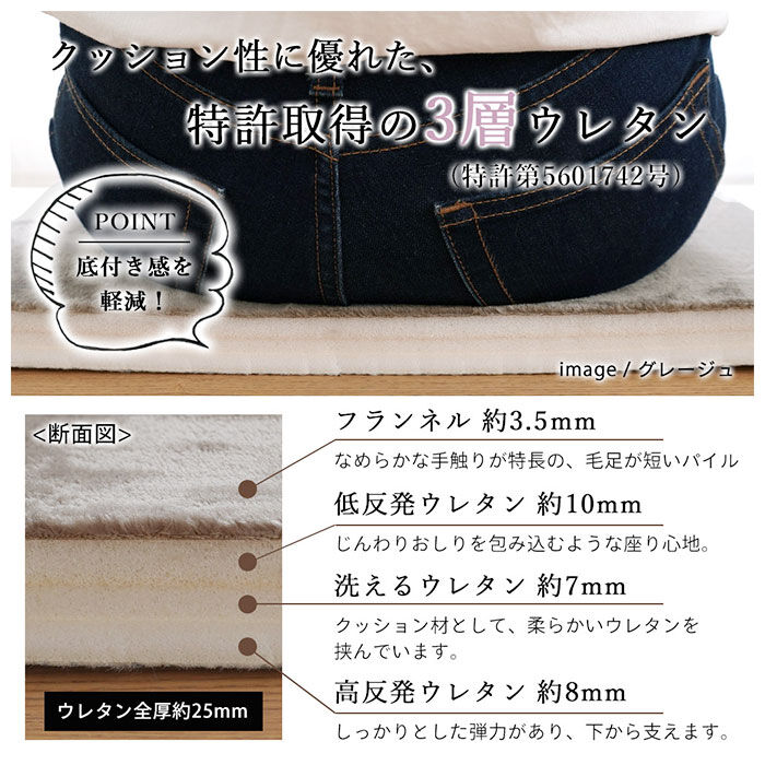 BACKYARD FAMILY「チェアパッド 丸 通販 椅子 クッション チェア パッド 椅子用クッション 座布団」|その他|