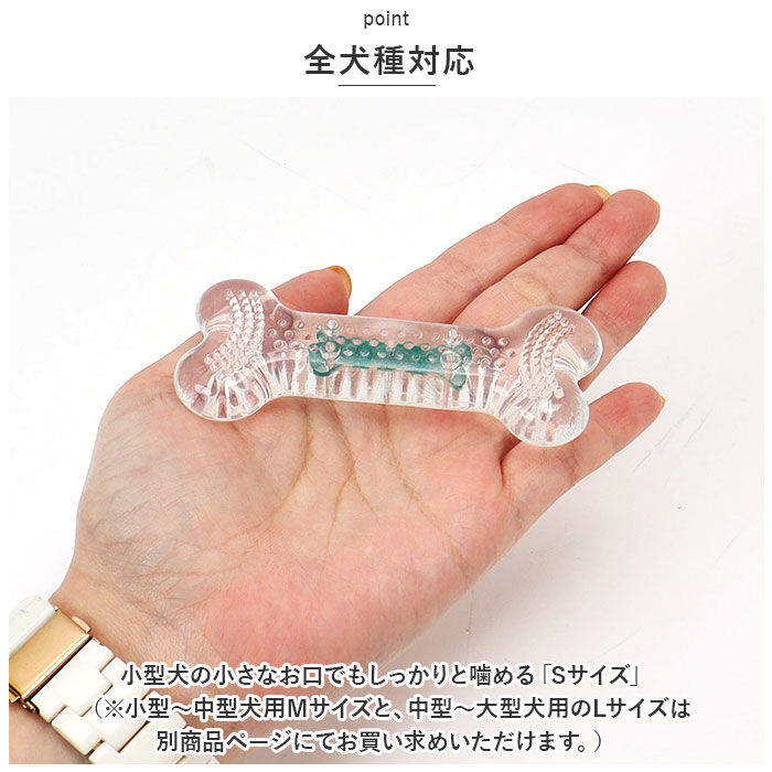 BACKYARD FAMILY「犬 デンタルトーイ S 通販 デンタルソフトボーン 噛む おもちゃ ROOP 歯磨き 犬のおもちゃ」|その他|