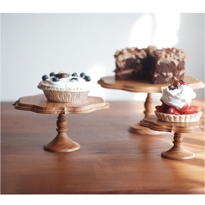 BACKYARD FAMILY「ケーキスタンド ゴシック M 通販 Cake Stand コンポート皿 ケーキプレート プレート」|食器・キッチングッズ|