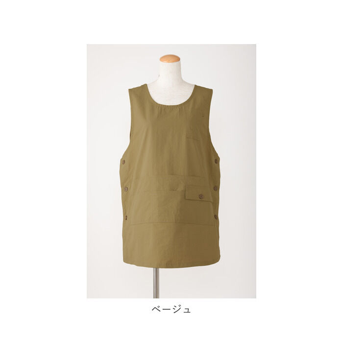 BACKYARD FAMILY「エプロン 撥水 作業 通販 かぶり かぶる レディース 保育士 かわいい 可愛い おしゃれ」|その他|