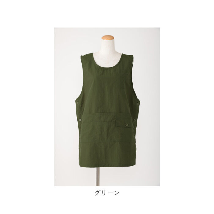 BACKYARD FAMILY「エプロン 撥水 作業 通販 かぶり かぶる レディース 保育士 かわいい 可愛い おしゃれ」|その他|
