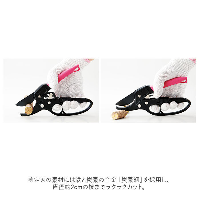 BACKYARD FAMILY「剪定ばさみ ラチェット式 通販 剪定バサミ 剪定 ハサミ はさみ 剪定鋏 剪定はさみ 剪定ハサミ」|その他|