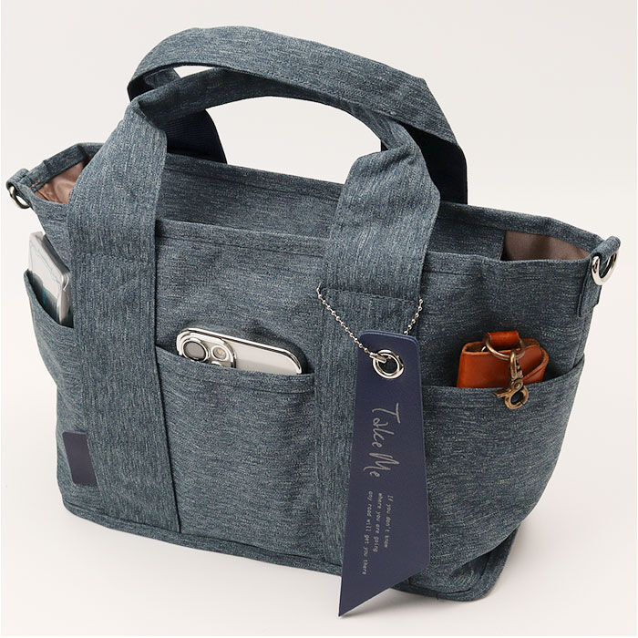 BACKYARD FAMILY「トートバッグ レディース 通販 Take Me 9pocket Totebag ショルダーバッグ」|トートバッグ|