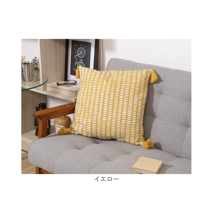 BACKYARD FAMILY「クッションカバー 45&times;45cm 綿 通販 クッション カバー 45 45cm おしゃれ さらさら」|その他|