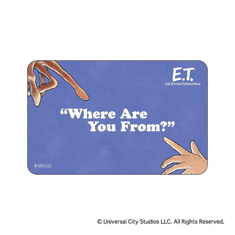 BACKYARD FAMILY「ET グッズ 通販 E.T. ステッカー まじかる百貨店ステッカー 4947864075651」|その他|
