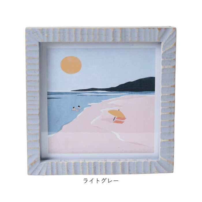 BACKYARD FAMILY「フォトフレーム おしゃれ 通販 写真立て フォトスタンド 写真たて 120&times;120 木製 額」|その他|