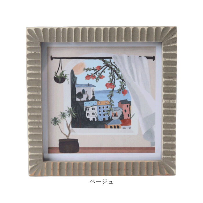 BACKYARD FAMILY「フォトフレーム おしゃれ 通販 写真立て フォトスタンド 写真たて 120&times;120 木製 額」|その他|