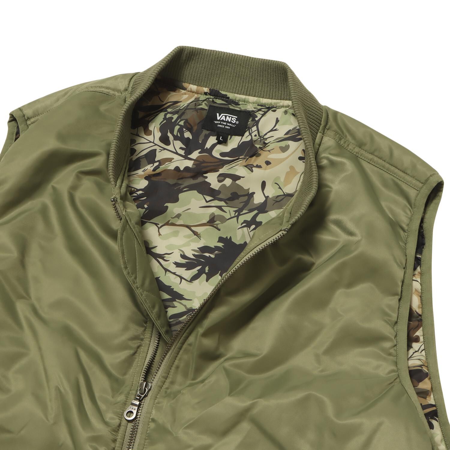 VANS「【VANSｱﾊﾟﾚﾙ(WJ)】M Vintage Twill Bomber VST」|ポロシャツ|
