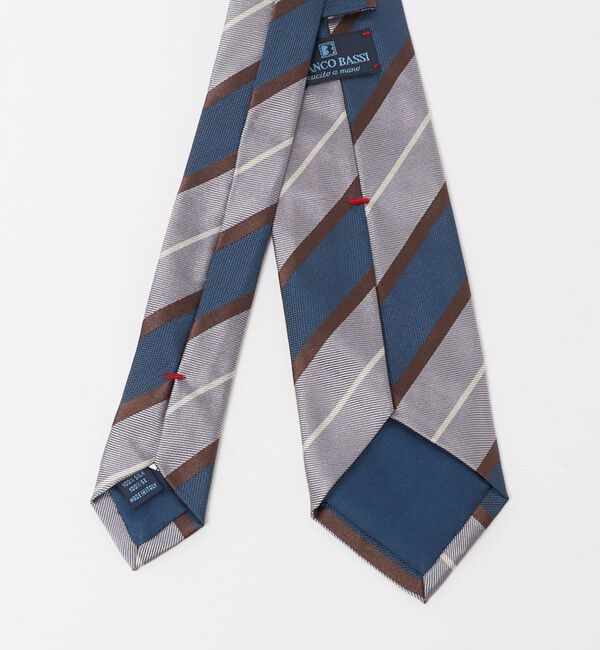 UNITED ARROWS「＜FRANCO BASSI＞カラー レジメンタル ネクタイ」|ネクタイ・蝶ネクタイ|