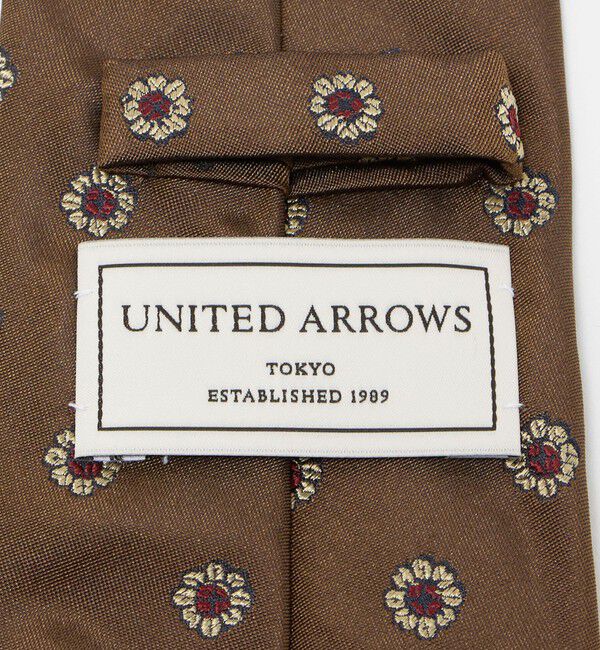 UNITED ARROWS「フラワー ジャガード ネクタイ」|ネクタイ・蝶ネクタイ|