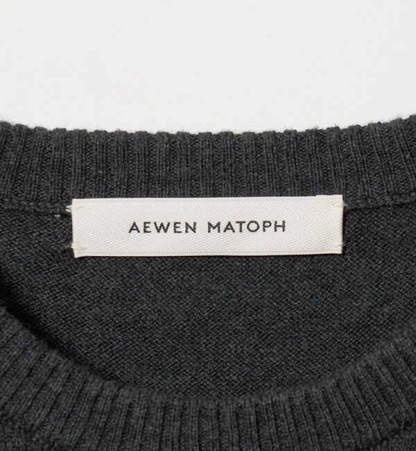 AEWEN MATOPH「＜AEWEN MATOPH＞ロンパース ショートスリーブ ニット」|ニット・セーター|