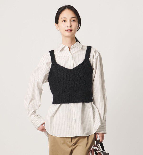UNITED ARROWS「コットン タイ シャツ」|シャツ・ブラウス|