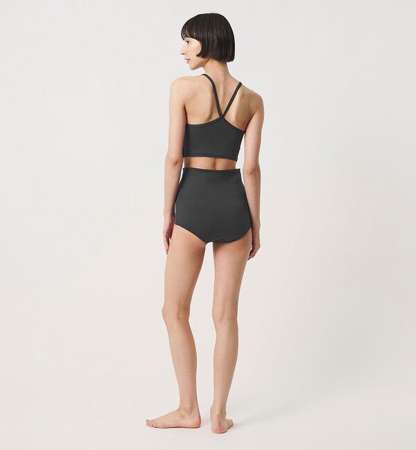 UNITED ARROWS「＜TO UNITED ARROWS＞P/PU スイム リバーシブル ボトム」|ショーツ|BLACK