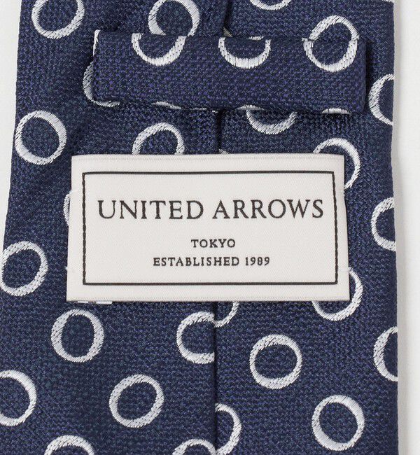 UNITED ARROWS「サークル ジャガード ネクタイ」|ネクタイ・蝶ネクタイ|