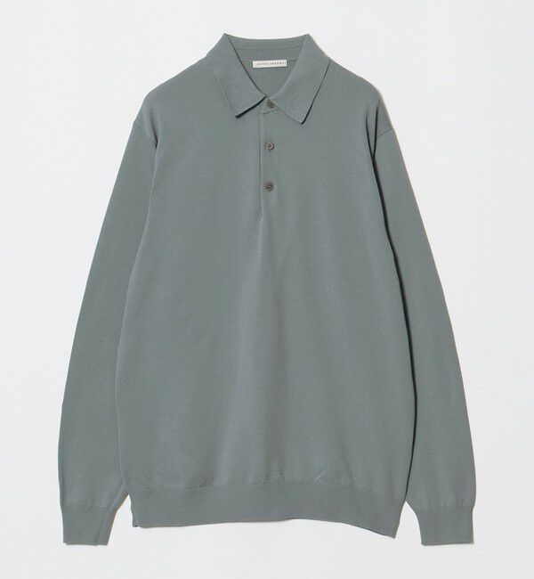 UNITED ARROWS「ニット ポロシャツ UA COZY ウォッシャブル」|ニット・セーター|