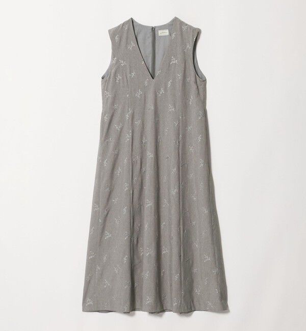 UNITED ARROWS green label relaxing「［size SHORTあり］ラメ エンブロイダリー ジャンパースカート」|ジャンパースカート|