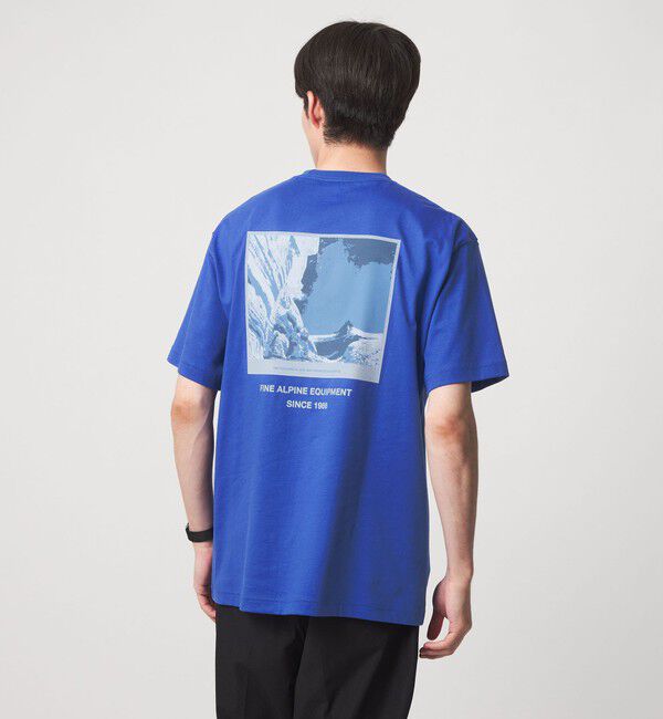 UNITED ARROWS green label relaxing「【WEB限定】＜THE NORTH FACE＞ロックウォール グラフィック 半袖 Tシャツ」|Tシャツ・カットソー|COBALT