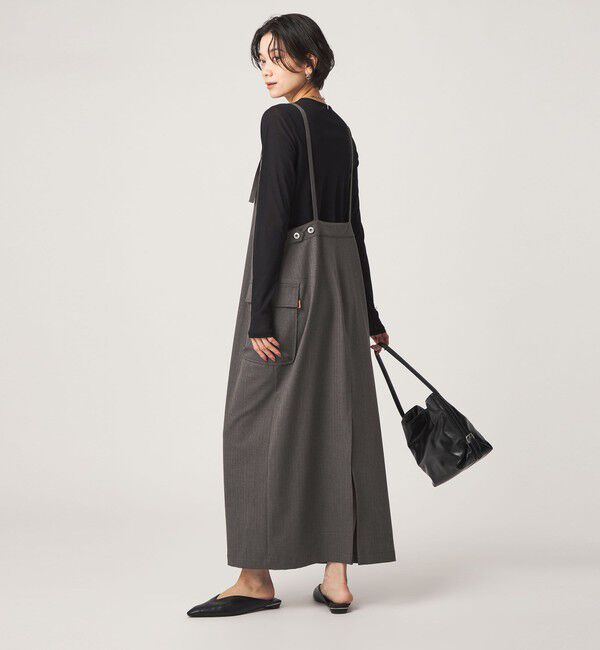 UNITED ARROWS green label relaxing「【別注】＜UNIVERSAL OVERALL＞エプロン ジャンパースカート」|ジャンパースカート|
