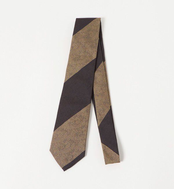 UNITED ARROWS green label relaxing「＜Seaward & Stearn＞8.0cm ストライプ3 ネクタイ」|ネクタイ・蝶ネクタイ|DK.BROWN