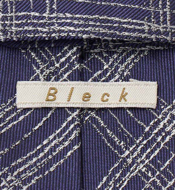 UNITED ARROWS green label relaxing「＜Bleck＞8.0cm チェック2 ネクタイ」|ネクタイ・蝶ネクタイ|