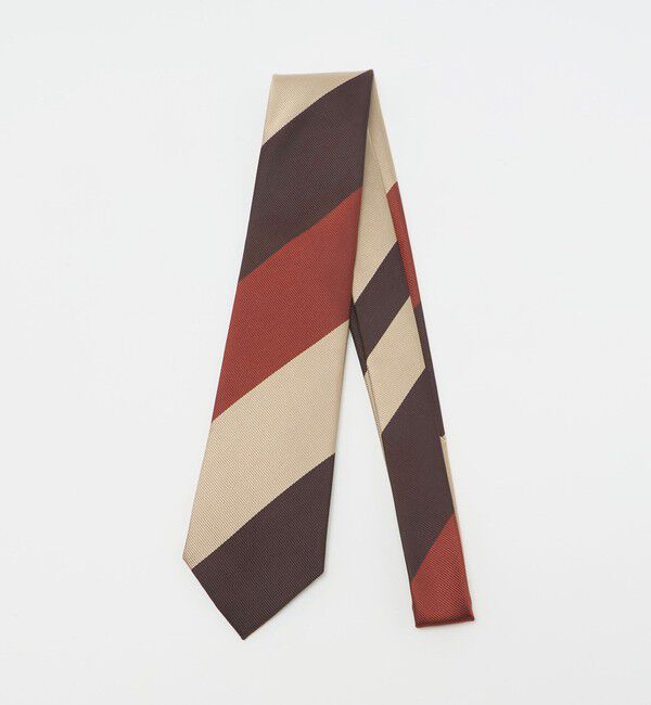 UNITED ARROWS green label relaxing「GLR JAPAN TANGO 8.0cm ストライプ1 ネクタイ」|ネクタイ・蝶ネクタイ|DK.BROWN