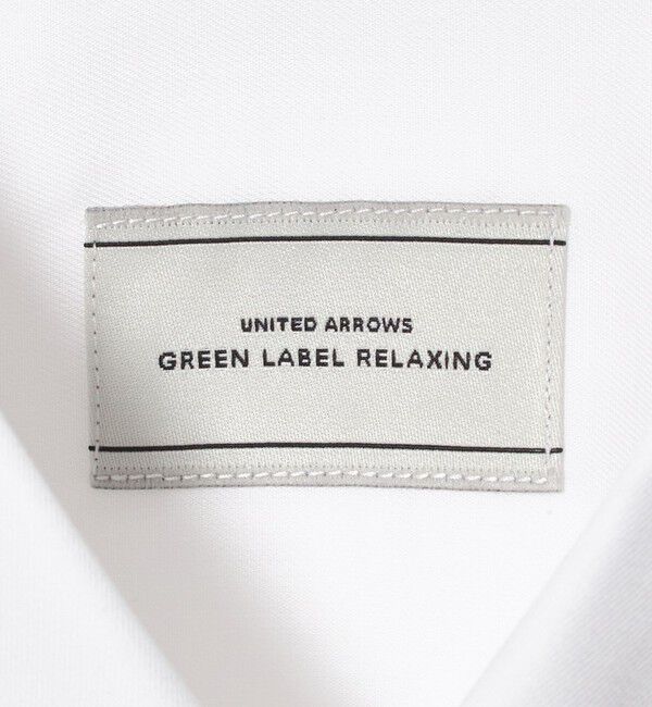 UNITED ARROWS green label relaxing「エブリット コットン ソリッド リラックス スナップ ボタンダウン シャツ -イージーアイロン-」|シャツ・ブラウス|