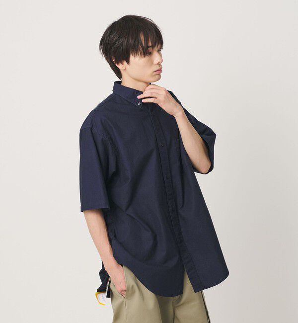 NICE WEATHER「＜NICE WEATHER＞ボタンダウン ショートスリーブシャツ」|シャツ・ブラウス|