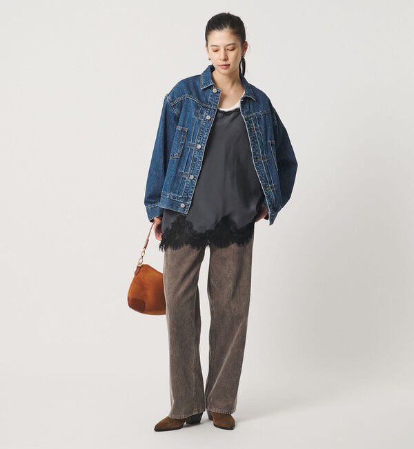 BEAUTY&YOUTH UNITED ARROWS「レース サテン キャミソール ウォッシャブル」|キャミソール|