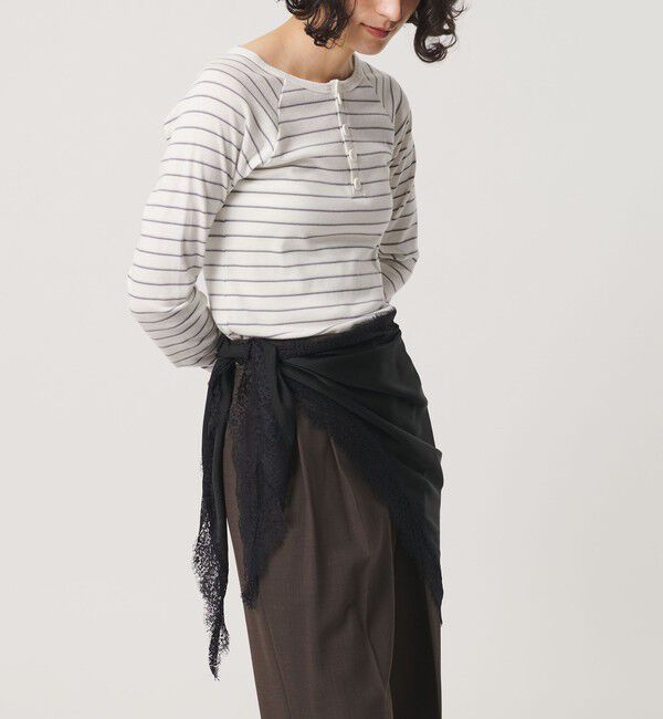 BEAUTY&YOUTH UNITED ARROWS「レース トライアングル スカーフ」|バンダナ・スカーフ|