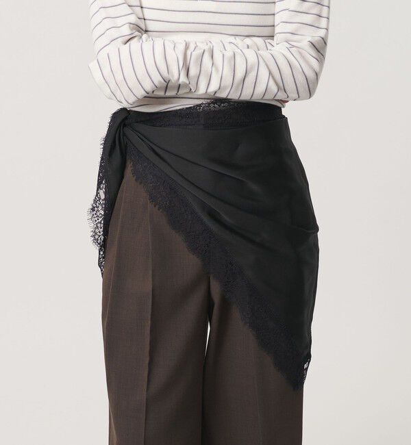 BEAUTY&YOUTH UNITED ARROWS「レース トライアングル スカーフ」|バンダナ・スカーフ|