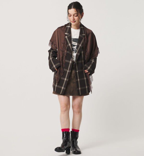 BEAUTY&YOUTH UNITED ARROWS「レース トライアングル スカーフ」|バンダナ・スカーフ|