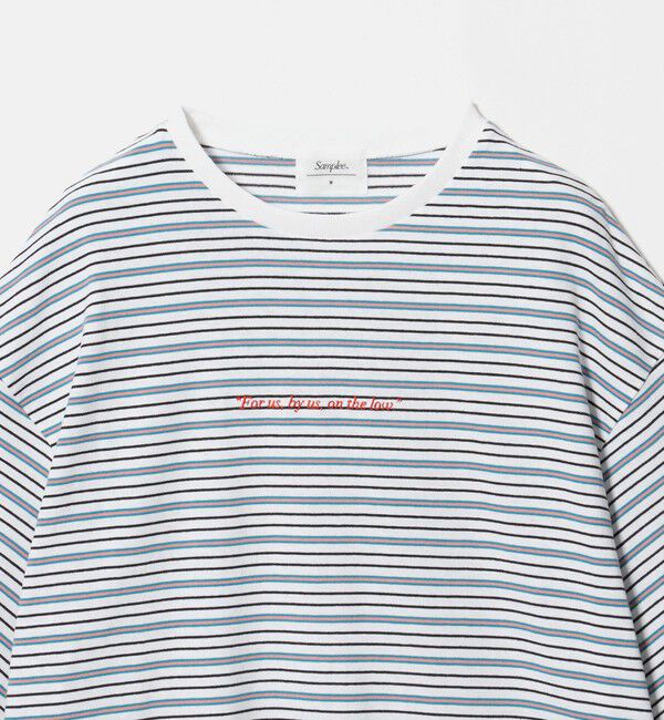 BEAUTY&YOUTH UNITED ARROWS「＜Samplee＞ボーダー ショートスリーブ Tシャツ」|Tシャツ・カットソー|