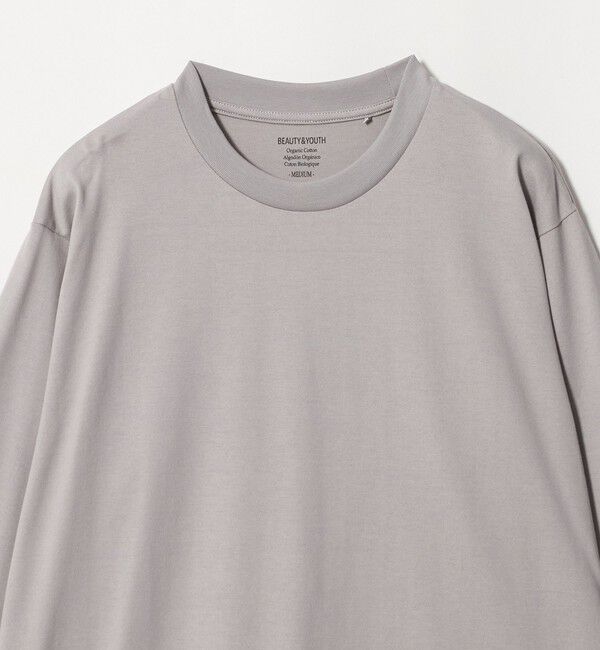 BEAUTY&YOUTH UNITED ARROWS「ハイゲージ オーガニック クルーネック カットソー 抗菌防臭」|Tシャツ・カットソー|