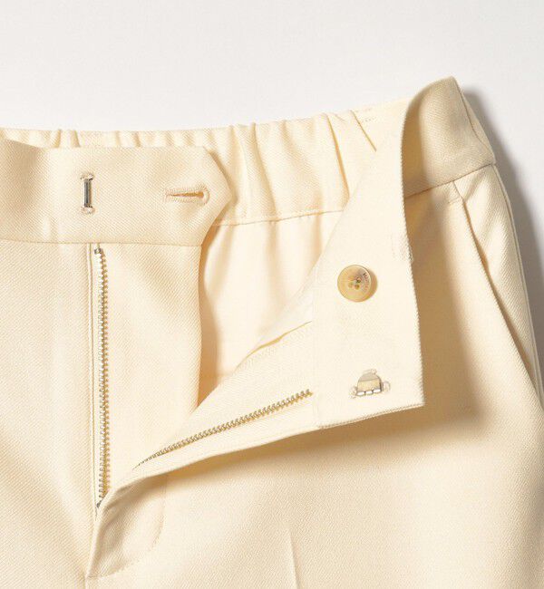BEAUTY&YOUTH UNITED ARROWS「裏起毛バックゴム ストレートパンツ ウォッシャブル」|スラックス|