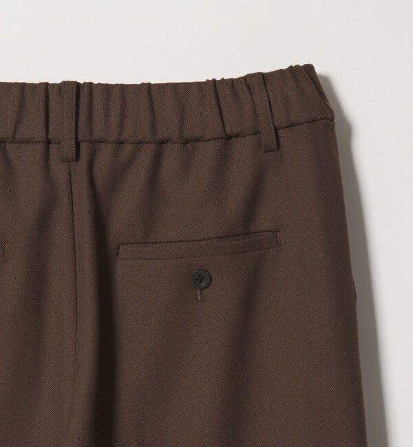 BEAUTY&YOUTH UNITED ARROWS「裏起毛バックゴム ストレートパンツ ウォッシャブル」|スラックス|