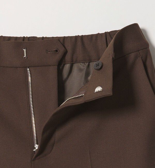 BEAUTY&YOUTH UNITED ARROWS「裏起毛バックゴム ストレートパンツ ウォッシャブル」|スラックス|