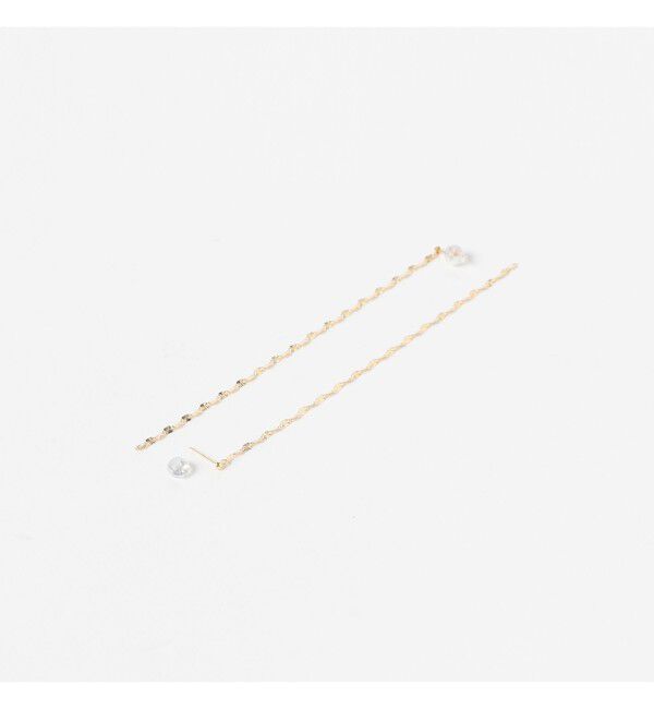 BEAMS SELECTION for WOMEN「les bon bon / サンライト ピアス イエローゴールド」|その他|